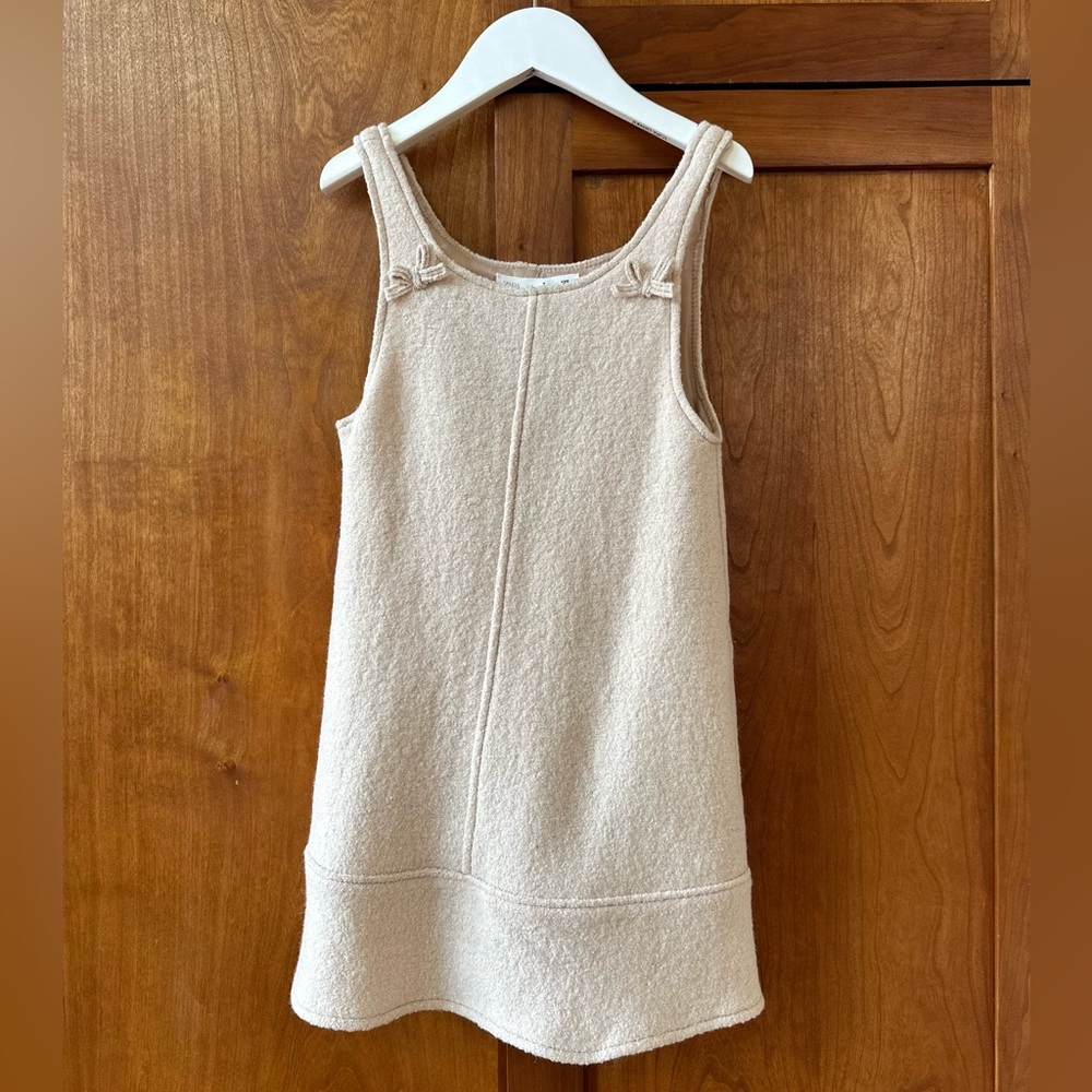 Zara Wool blend Pinafore dress